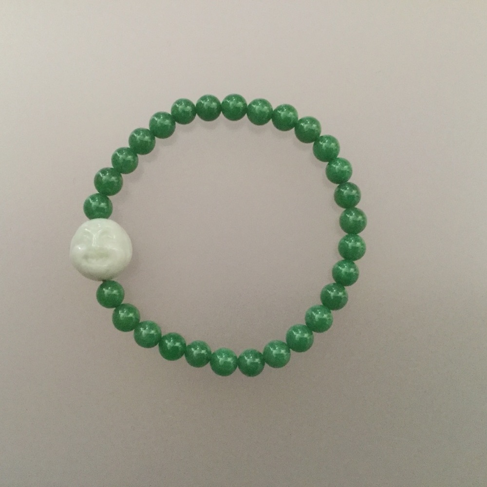 Jade Buddha bracelet
